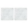 Набор тарелок Bossa Nova Square Plate 21 cm Set of 2, 2 шт., хрусталь, Nachtmann