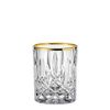 Набор низких стаканов для виски Noblesse GOLD, 295 мл, 2 шт, бессвинцовый хрусталь, золото 24к, Nachtmann