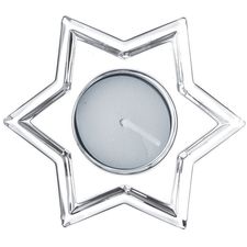 Подсвечник звезда Crystal Christmas, хрусталь, Nachtmann