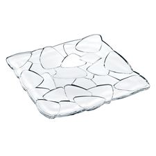 Тарелка Petals Plate square 28 cm, хрусталь, Nachtmann