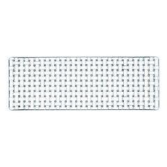 Тарелка Bossa Nova Plate rectangular 42 cm, хрусталь, Nachtmann