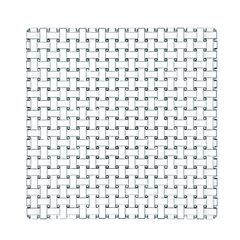 Тарелка Bossa Nova Plate square 28 cm, хрусталь, Nachtmann