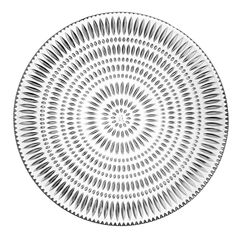 Набор тарелок Ethno 28 см, 2 шт, хрусталь, Nachtmann