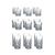 Подарочный набор стаканов Noblesse 18 шт.  Set/18, 6 х 245 мл, 6 х 295 мл, 6 х 375 мл, хрусталь, Nachtmann