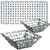 Набор Bossa Nova Serving-Set/3 Bonuspack, 3 предмета, хрусталь, Nachtmann
