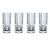 Набор высоких стаканов Aspen Longdrink Set/4, 4 шт., 309 мл, хрусталь, Nachtmann