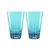 Набор высоких стаканов SIXTIES Stella Aqua, (2 шт) 360 мл, бессвинцовый хрусталь, Nachtmann