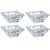 Набор чаш Bossa Nova Dip Bowl 8,5 cm Set of 4, 4 шт., 36 мм, хрусталь, Nachtmann, изображение 5