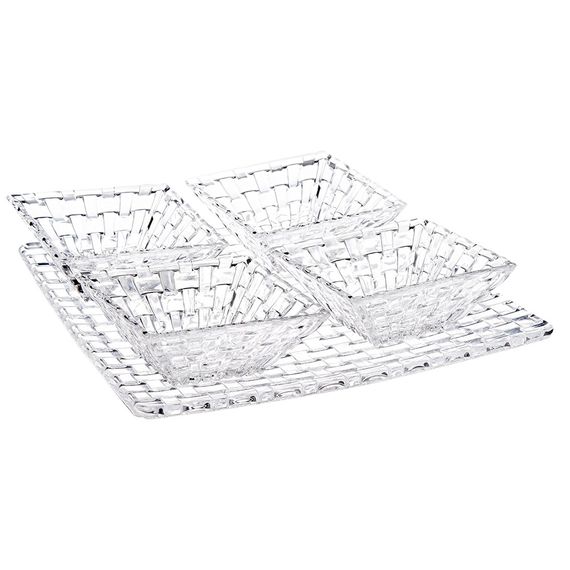 Сервировочный набор Bossa Nova Serving-Set/5 Bonuspack, 5 предметов, хрусталь, Nachtmann