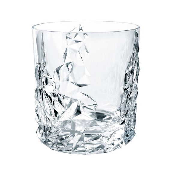 Набор стаканов для виски Sculpture Whisky tumbler Set/2, 2 шт., 365 мл, хрусталь, Nachtmann