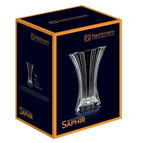 Ваза Saphir, 24 см, бессвинцовый хрусталь, Nachtmann, изображение 8