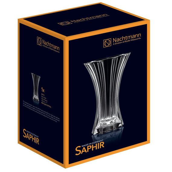 Ваза Saphir, 18 см, бессвинцовый хрусталь, Nachtmann, изображение 7