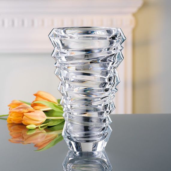 Ваза Slice Vase 24cm, хрусталь, Nachtmann, изображение 2