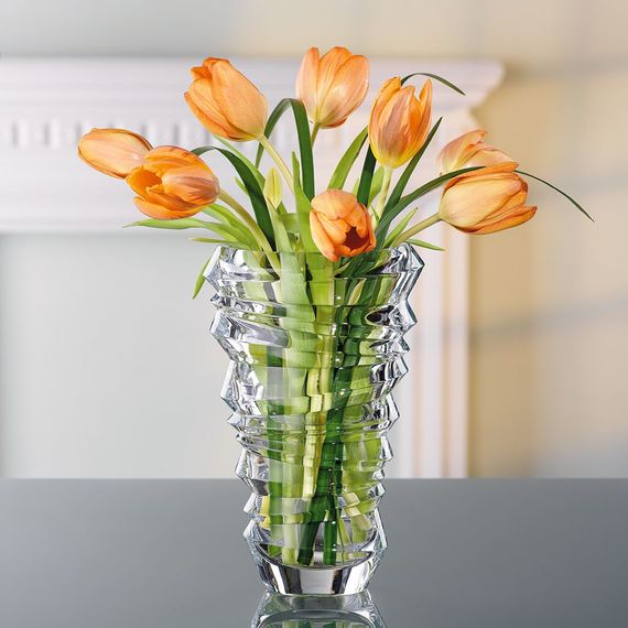 Ваза Slice Vase 24cm, хрусталь, Nachtmann, изображение 3