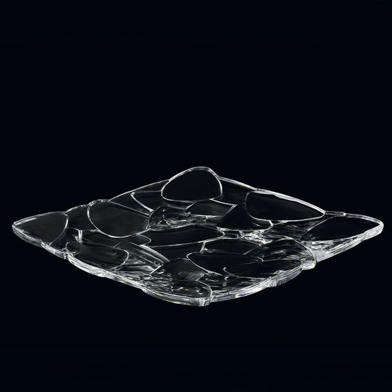 Тарелка Petals Plate square 28 cm, хрусталь, Nachtmann, изображение 2