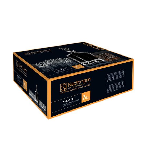 Набор для виски Aspen Whiskey Set/7, 7 предметов, хрусталь, Nachtmann, изображение 6