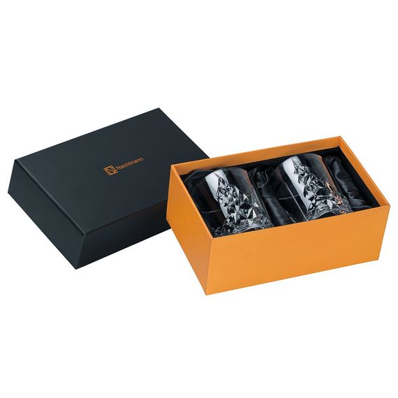 Набор стаканов для виски Sculpture Whisky tumbler Set/2, 2 шт., 365 мл, хрусталь, Nachtmann, изображение 8