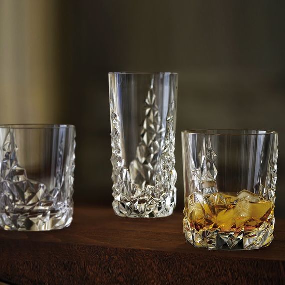 Набор высоких стаканов Sculpture Longdrink Set/2, 2 шт., 420 мл, хрусталь, Nachtmann, изображение 3
