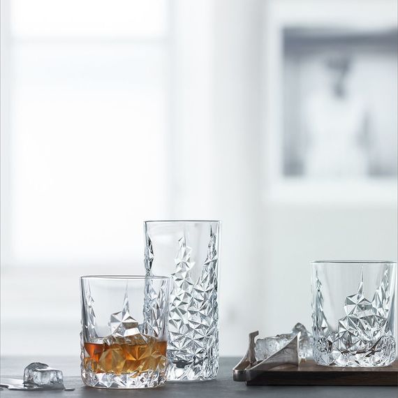 Набор высоких стаканов Sculpture Longdrink Set/2, 2 шт., 420 мл, хрусталь, Nachtmann, изображение 4