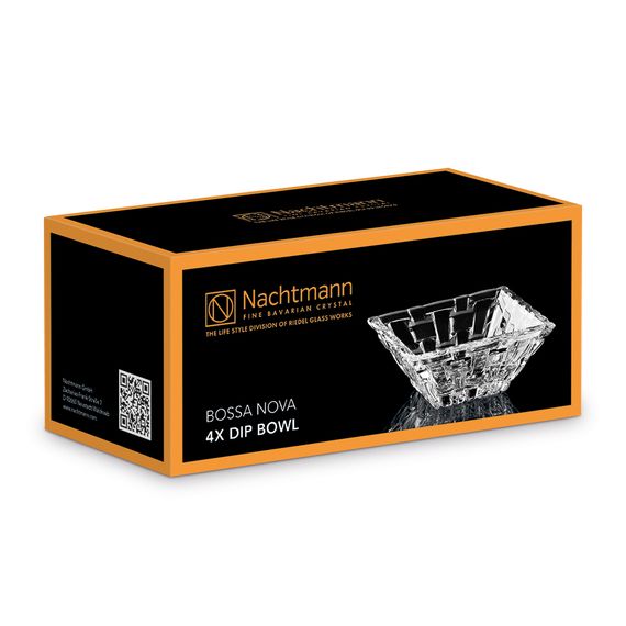 Набор чаш Bossa Nova Dip Bowl 8,5 cm Set of 4, 4 шт., 36 мм, хрусталь, Nachtmann, изображение 3