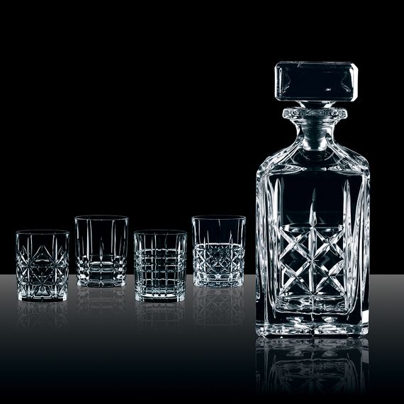Набор для виски Highland Whiskey Set of 5, 5 предметов, хрусталь, Nachtmann, изображение 8