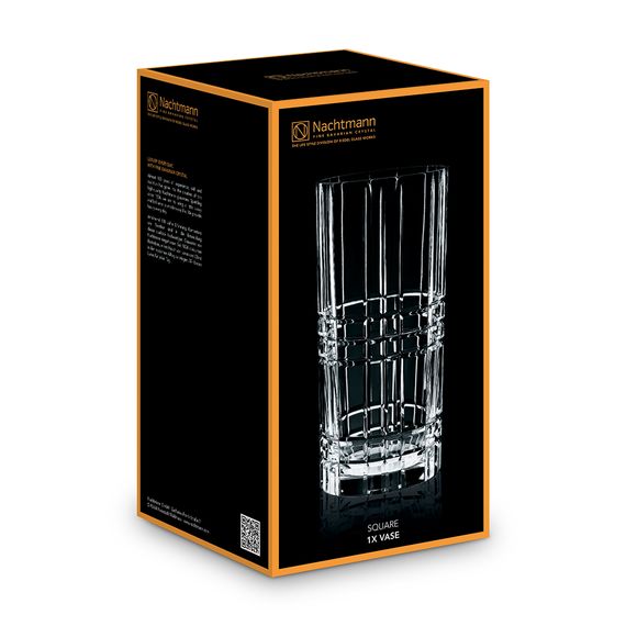 Ваза Square Vase 28 cm, хрусталь, Nachtmann, изображение 2