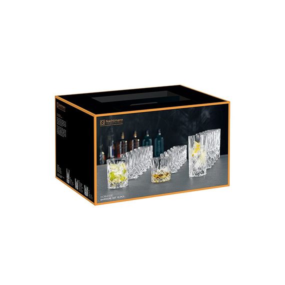 Подарочный набор стаканов Noblesse 18 шт.  Set/18, 6 х 245 мл, 6 х 295 мл, 6 х 375 мл, хрусталь, Nachtmann, изображение 7