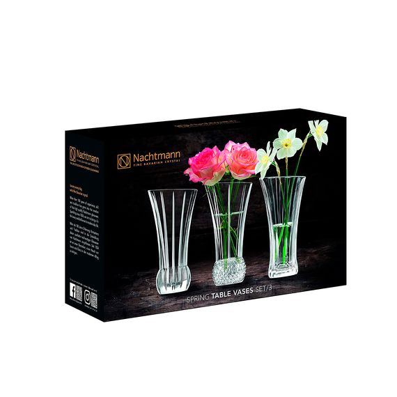 Набор ваз Spring, 13,6 см, 3 шт, Nachtmann, изображение 3