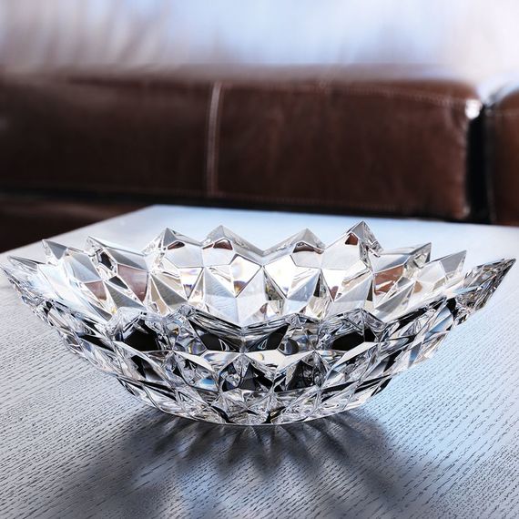 Салатник QUARTZ, диаметр: 32 см, материал: бессвинцовый хрусталь, 90055, NACHTMANN, Германия, изображение 3