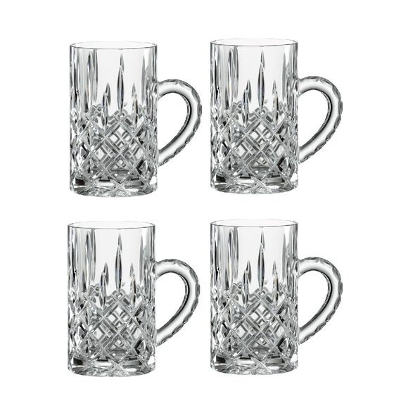 Набор из 4 кружек для горячих напитков HOT BEVERAGES, 250 мл, хрустальное стекло, Nachtmann