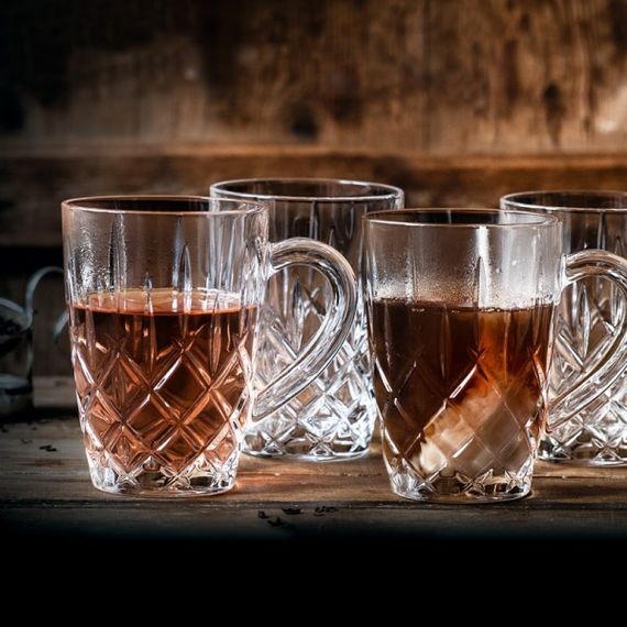 Набор из 4 кружек для горячих напитков HOT BEVERAGES, 347 мл, хрустальное стекло, Nachtmann, изображение 2