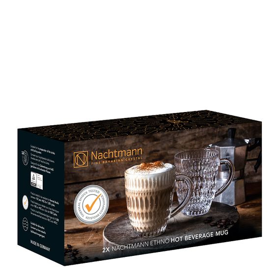 Набор кружек для горячих напитков 2 шт., 392 мл, Ethno/Hot beverages, хрустальное стекло, Nachtmann, изображение 5
