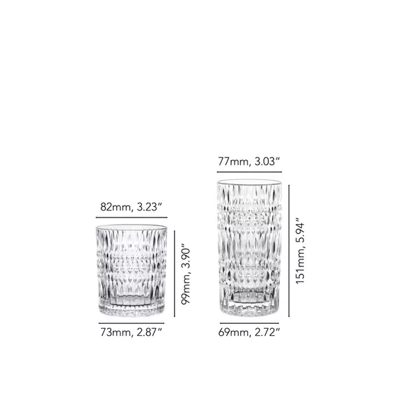 Набор стаканов ETHNO 12 шт, 6 х 304 мл, 6 х 434 мл, хрусталь, Nachtmann, изображение 5
