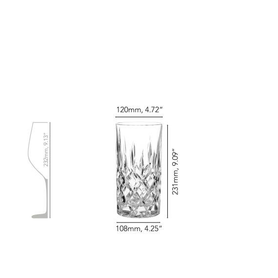 Ваза Noblesse 23 см, хрусталь, Nachtmann, изображение 4 Ваза Noblesse 23 см, хрусталь, Nachtmann, изображение 4