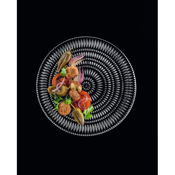 Набор тарелок Ethno 28 см, 2 шт, хрусталь, Nachtmann, изображение 2