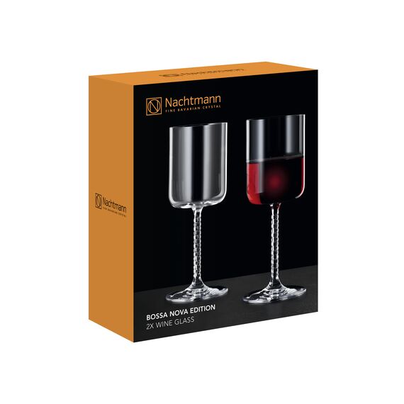 Набор бокалов для вина Bossa Nova, 2 шт,  432 мл, хрусталь, Nachtmann, изображение 3
