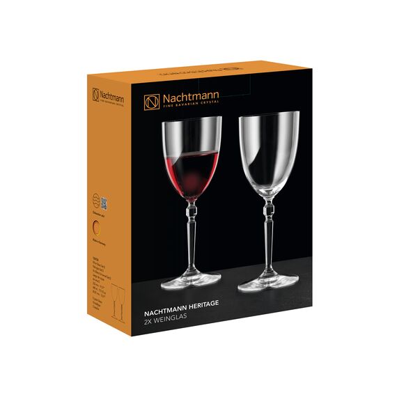 Набор бокалов для вина Heritage, 2 шт,  468 мл, хрусталь, Nachtmann, изображение 7