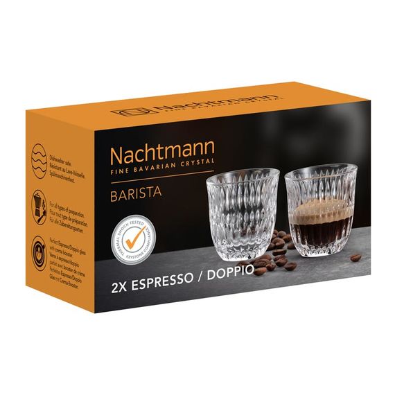 Набор стаканов для эспрессо 2 шт., 90 мл, Ethno Barista, хрустальное стекло, Nachtmann, изображение 5