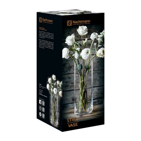 Ваза Style 30 см, хрусталь, Nachtmann, изображение 4