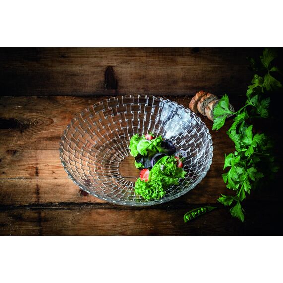 Салатник 30 см (bowl) Bossa Nova, бессвинцовый хрусталь, Nachtmann, изображение 6