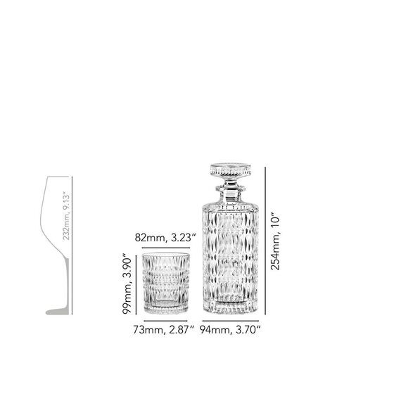 Набор Ethno из графина 0,75 л и 2-х стаканов 304 мл, хрусталь, Nachtmann, изображение 5