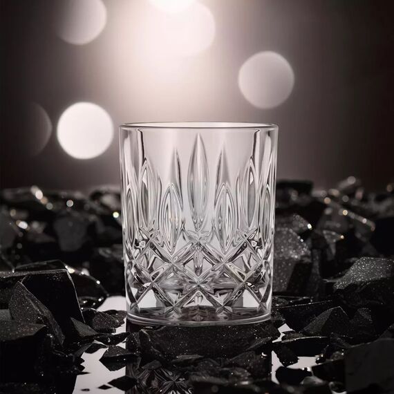 Набор низких стаканов 4 шт., серый, 295 мл, Noblesse, хрустальное стекло, Nachtmann, изображение 6