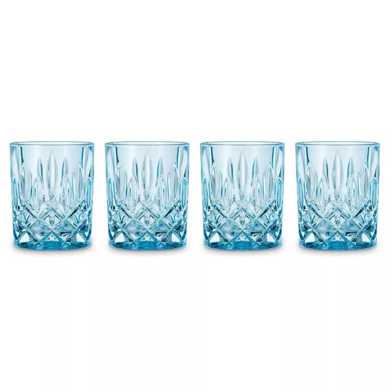 Набор низких стаканов 4 шт., голубой, 295 мл, Noblesse, хрустальное стекло, Nachtmann
