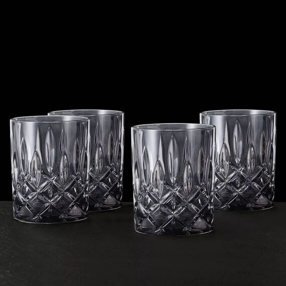 Набор низких стаканов 4 шт., серый, 295 мл, Noblesse, хрустальное стекло, Nachtmann, изображение 3