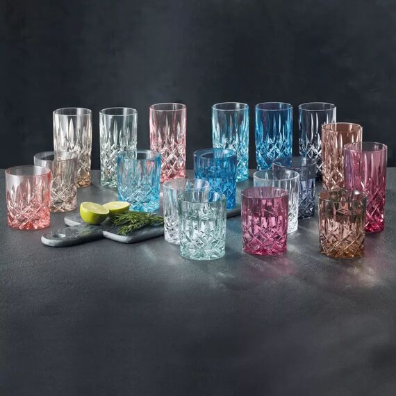 Набор низких стаканов 4 шт., голубой, 295 мл, Noblesse, хрустальное стекло, Nachtmann, изображение 5